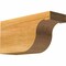 Ekena Millwork Del Monte Rough Sawn Rafter Tail, Western Red Cedar, 4"W x 6"H x 12"L RFT04X06X12DEL00RWR - alternate 3